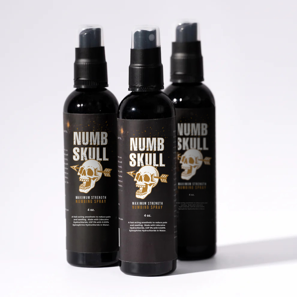 NUMB SKULL Numb Spray 4oz