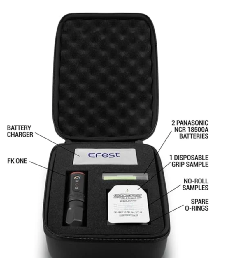 FK Irons ONE 3.0mm Tattoo Machine Charcoal