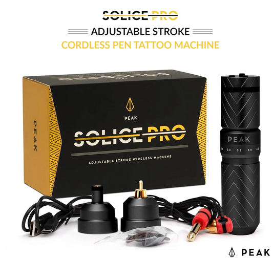 PEAK Solice PRO Adjustable Stroke Modular Wireless Machine Black